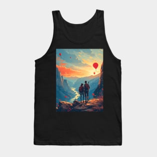 Discover True Romance: Art, Creativity and Connections for Valentine's Day and Lovers' Day Tank Top